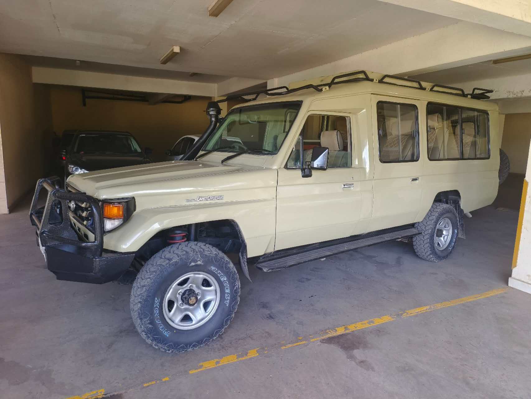 Toyota Land Cruiser 70-series hardtop (extended troop-carrier body)